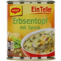 Maggi Ertegryte Med Bacon 340 g 1 Tallerken