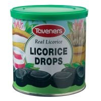 Taveners Licorice Drops 200g