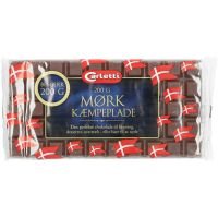 Carletti mørk kjempeplate 200 g